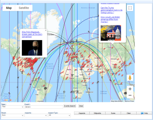 world events astrocartography