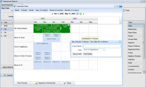 election search year view event