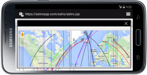 android landscape astrocartography