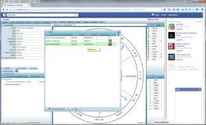 facebook friends charts table
